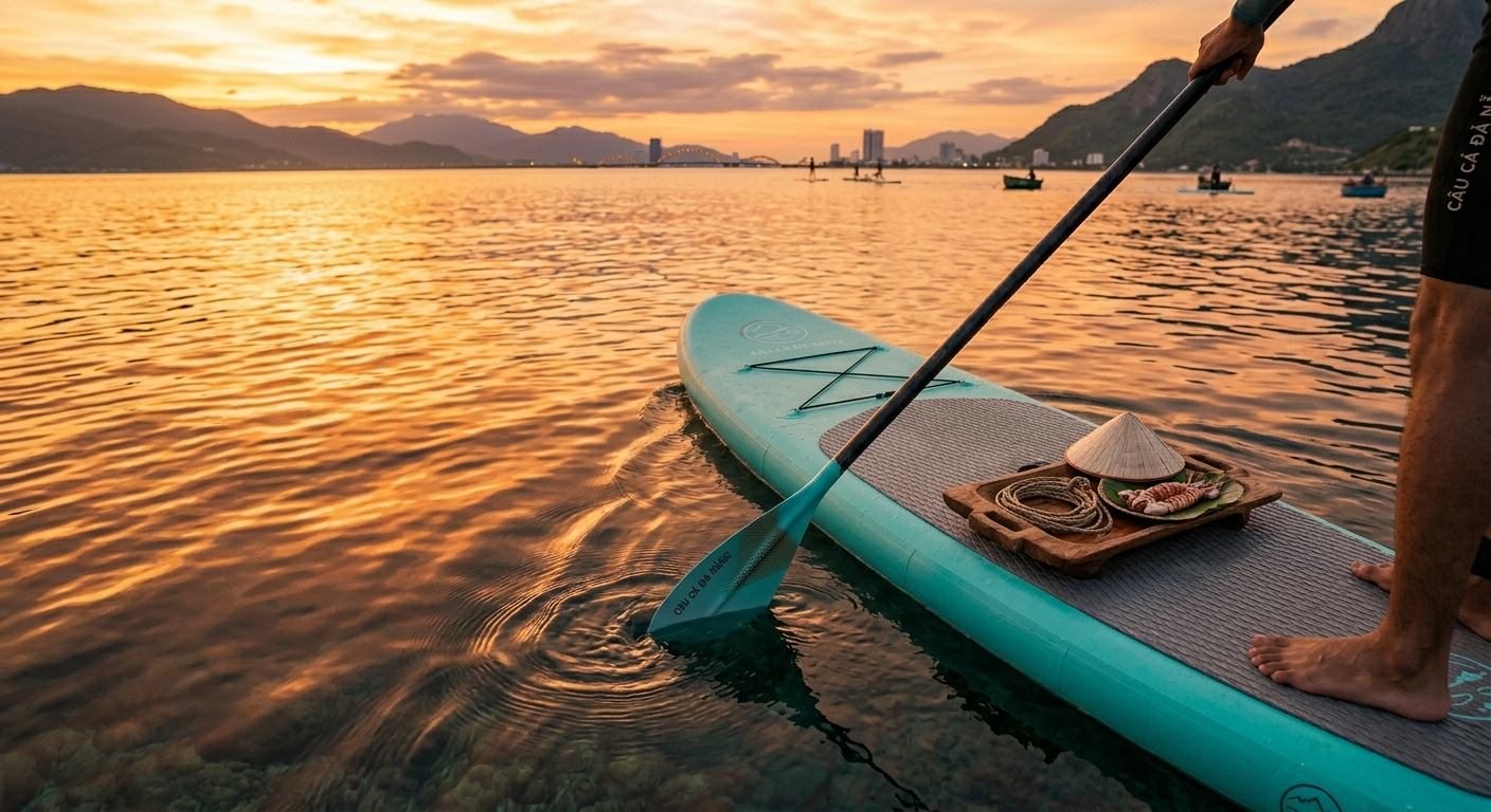 Lý do Sunset SUP tour Da Nang trở thành xu hướng trải nghiệm biển hàng đầu