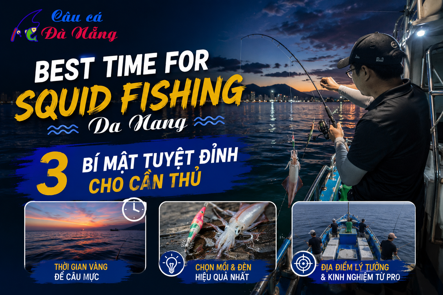 Best Time For Squid Fishing Da Nang: 3 Bí Mật Tuyệt Đỉnh Cho Cần Thủ